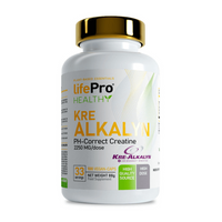 Kre Alkalyn 2250mg bote de 100 cápsulas veganas complemento alimenticio de kre-alkalyn por LifePRO