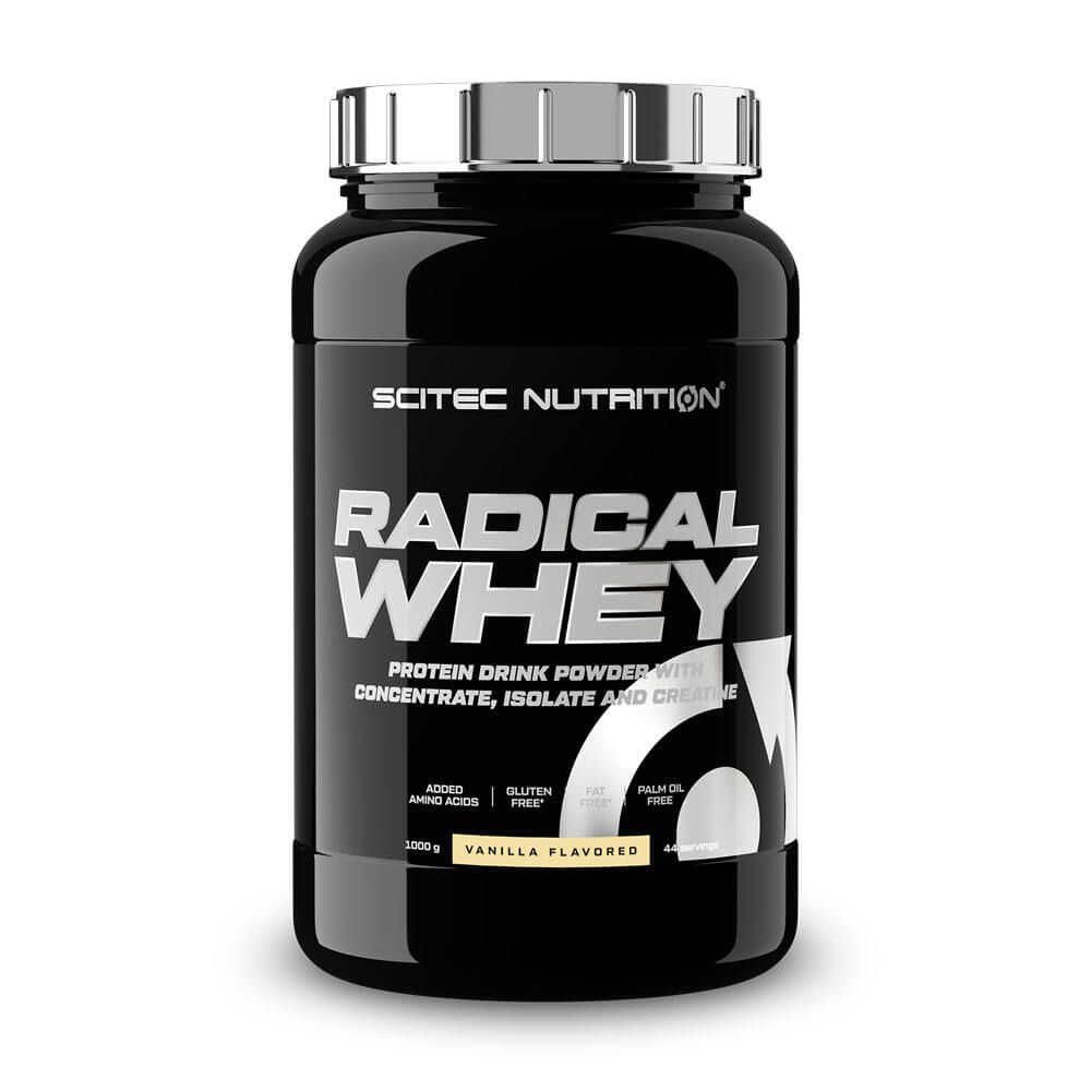 Radical Whey en 1kg de la categoría proteina de suero whey de Scitec Nutrition