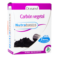 Carbón Vegetal Activo de 60 cápsulas vegetales del fabricante Drasanvi (Digestivos)