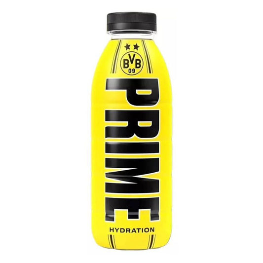 Optimale Flüssigkeitszufuhr für Borussia Dortmund von Prime Drinks der Marke Prime in Flüssigkeitszufuhr