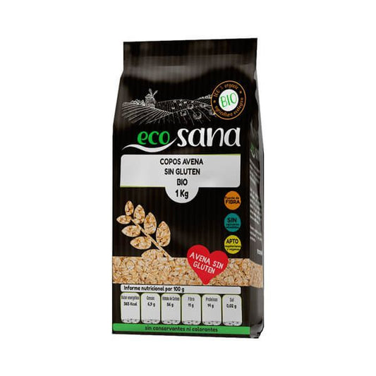 Bio-Glutenfreie Vollkorn-Haferflocken von Ecosana der Marke EcoSana in Haferflocken