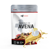 Harina de Avena bote de 1kg hecho por Masmusculo Supplements