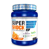 Super Shock de 600g de la marca Quamtrax de la categoría pre entreno