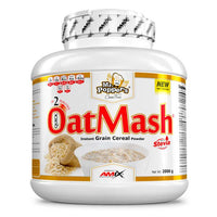 OatMash presentación de cereal instantáneo en polvo en la categoría harina de avena neutra del fabricante Amix Mr. Poppers