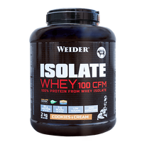Isolate Whey 100 CFM envase de 2kg de Weider (Proteína de Aislado de Suero Isolate)