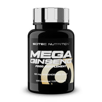 Mega Ginseng bote de 100 cápsulas hecho por Scitec Nutrition de la categoría revitalizantes