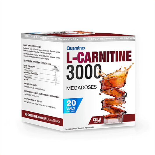 L-Carnitin 3000 in Quamtrax-Ampullen der Marke Quamtrax in L-Carnitin