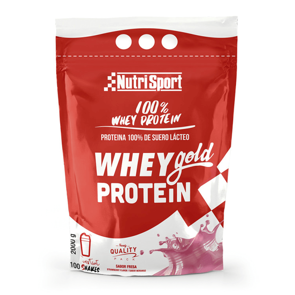 Whey Gold Protein presentación de 2000g hecho por Nutrisport en la categoría proteina de suero whey