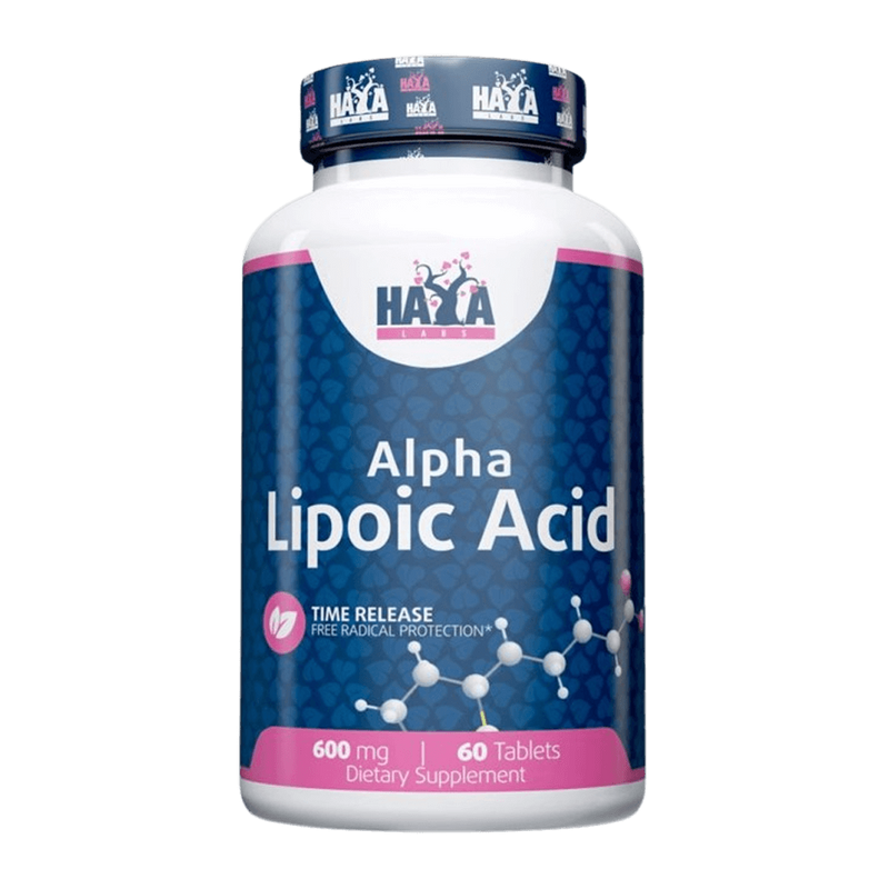 Alpha-Liponsäure mit verzögerter Freisetzung 600 mg von Haya Labs - Haya Labs 0