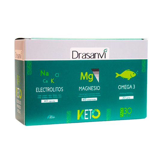 Drasanvi Elektrolyte+Magnesium+Omega3-Packung der Marke Drasanvi in Flüssigkeitszufuhr