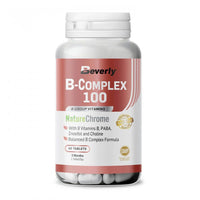 B-Complex 100 bote de 60 tabletas de Beverly Nutrition de la categoría complejos multivitaminicos
