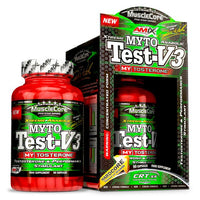 Myto Test V3 envase de 90 cápsulas de la sección complejos testosterona hecho por Amix Muscle Core