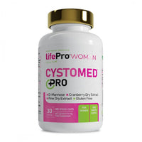 Cystomed Pro en 120 cápsulas veganas hecho por LifePRO suplemento de la sección tracto urinario
