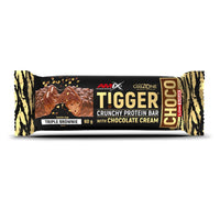 Barrita Tigger Crunchy Protein Bar envase de 60g de la marca Amix Nutrition en la categoría barritas de proteinas