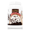 Casein Cream envase de con toppings en la sección de caseina por IO.Genix