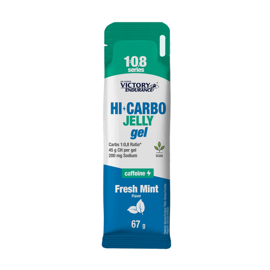 Gel Hi Carbo Jelly Gel mit Koffein 1:0,8 Series von Victory Endurance der Marke Victory Endurance in Siegesausdauer