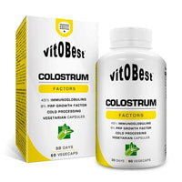 Colostrum en 60 cápsulas vegetales - complejos h crecimiento por VitoBest