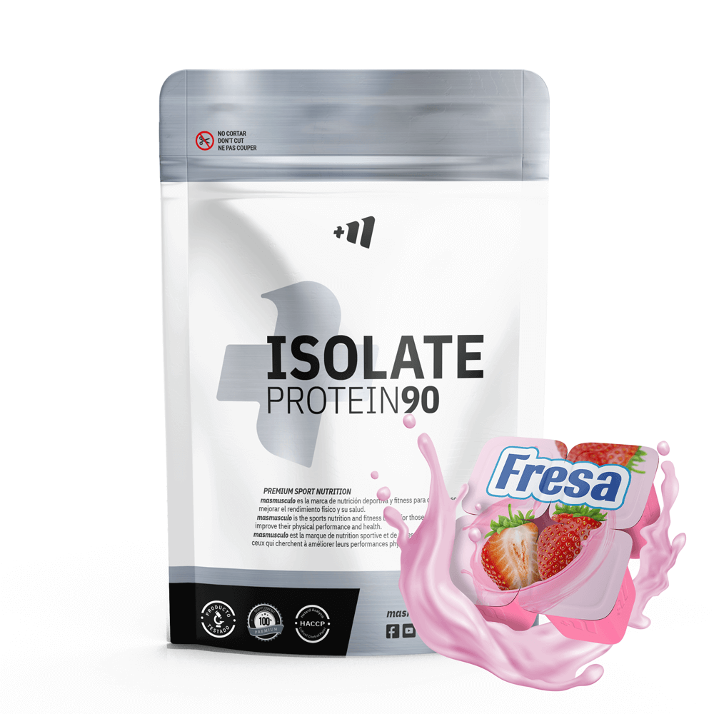 Isolate 90 CFM bote de 500 g hecho por MM Supplements complemento alimenticio de proteína de aislado de suero isolate