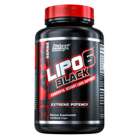 Lipo 6 Black de 120 cápsulas del fabricante Nutrex (Termogénicos)
