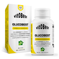GlucoBest de 60 cápsulas vegetales de la marca VitoBest de la categoría sistema circulatorio