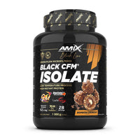 Black CFM Isolate presentación de 1kg de la sección proteína de aislado de suero isolate hecho por Amix Nutrition