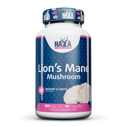 Löwenmähnenpilz 500mg von Haya Labs der Marke Haya Labs in Konzentrationsgedächtnis