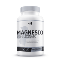 Bisglicinato de Magnesio 250mg presentación de 120 cápsulas vegetales hecho por Masmusculo Supplements