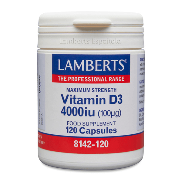 Vitamin D3 4000 IE 100 µg von Lamberts - Lamberts 0