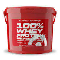 100% Whey Protein Professional envase de 5kg hecho por Scitec Nutrition de la categoría proteina de suero whey