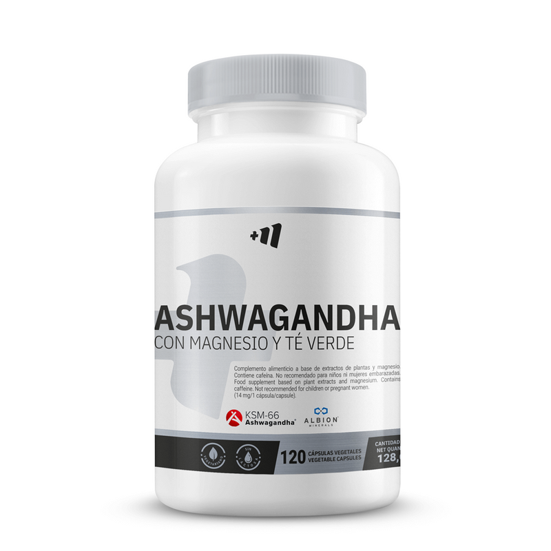 Ashwagandha KSM-666® mit Albion® Magnesium und Masmusculo Grüntee - Masmusculo Supplements 0