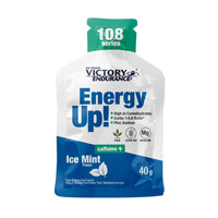 Gel Energy Up! con Cafeína 1:0,8 Series envase de 40g hecho por Victory Endurance complemento alimenticio de energéticos