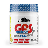 GFS Aminos presentación de 500g complemento alimenticio de esenciales e hidrolizados hecho por VitoBest