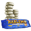 Harlems envase de rosquillas crujientes del fabricante Max Protein (Panaderia Dietetica)