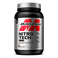 Nitro Tech Elite bote de 1kg por Muscletech complemento alimenticio de proteina de suero whey