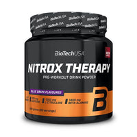 Nitrox Therapy presentación de 340g suplemento de la sección pre entreno de la marca Biotech USA