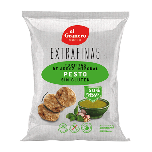Vollkorn-Pesto-Reiswaffeln von El Granero Integral der Marke El Granero Integral in Getreidepfannkuchen