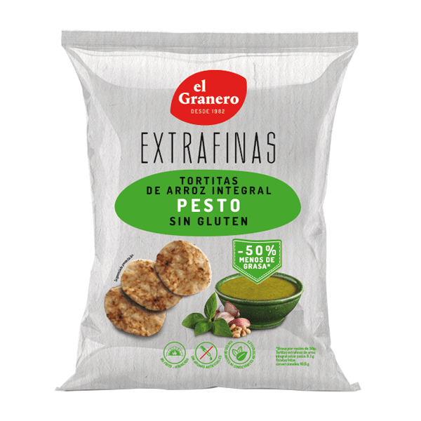 Vollkorn-Pesto-Reiswaffeln von El Granero Integral - El Granero Integral 0