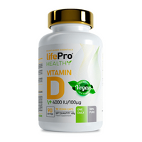 Vitamina D 4000UI bote de 90 cápsulas veganas por LifePRO
