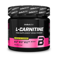L-Carnitina envase de 150g del fabricante Biotech USA