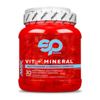 Vit&Mineral Super Pack envase de 30 sobres complemento alimenticio de complejos multivitaminicos de la marca Amix Nutrition