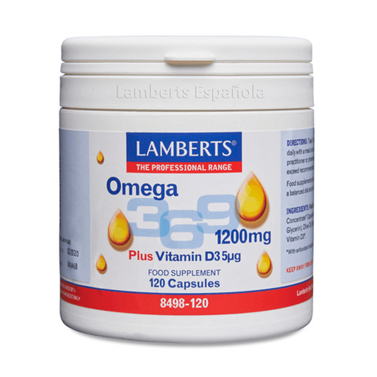 Omega 369 + Vitamin D3 von Lamberts der Marke Lamberts in Fischöl