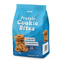Protein Cookie Bites envase de 100g complemento alimenticio de dulces y galletas de la marca Weider