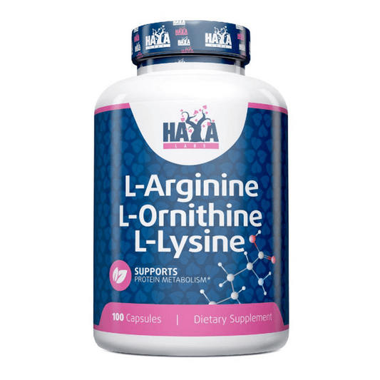 L-Arginin, L-Ornithin, L-Lysin von Haya Labs der Marke Haya Labs in Arginin