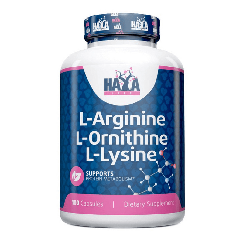 L-Arginin, L-Ornithin, L-Lysin von Haya Labs - Haya Labs 0