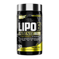 Lipo 6 Black Intense Ultra Concentrate en 60 cápsulas en la categoría termogénicos hecho por Nutrex