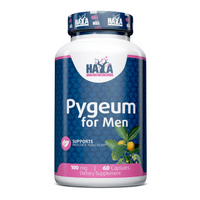 Pygeum For Men 100mg de 60 cápsulas complemento alimenticio de prostata de la marca Haya Labs