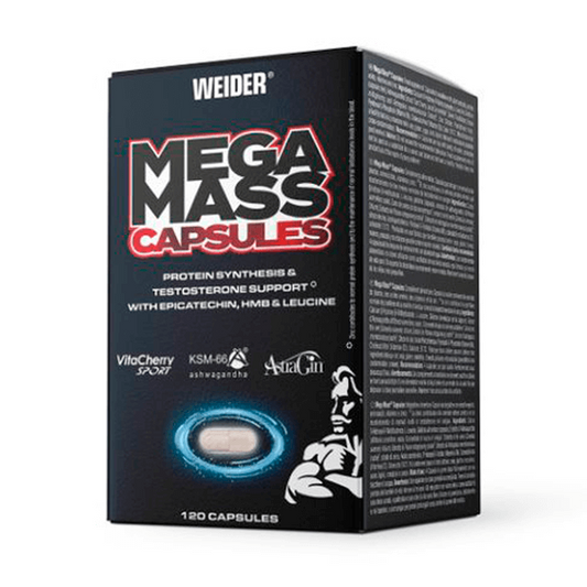 Mega Mass Weider Kapseln der Marke Weider in Testosteron-Komplexe