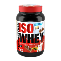 IsoWhey presentación de 1kg complemento alimenticio de proteína de aislado de suero isolate por Quamtrax