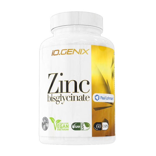 Iogenix Zinkbisglycinat der Marke IO.Genix in Mineralien