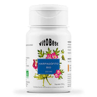 Harpagófito Bio envase de 45 cápsulas vegetales hecho por VitoBest en la sección de fórmulas para mejora articular